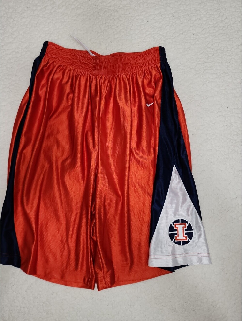 Men’s Large U Of I Illinois Fighting Illini Basketball Nike Elite Shorts RN56323